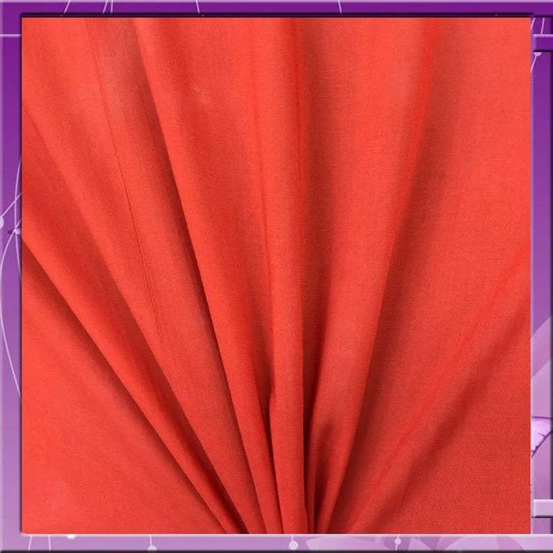 100% Rayon Challis Cerise 58 Inches Wide Soft Organic Lightweight Fabric
