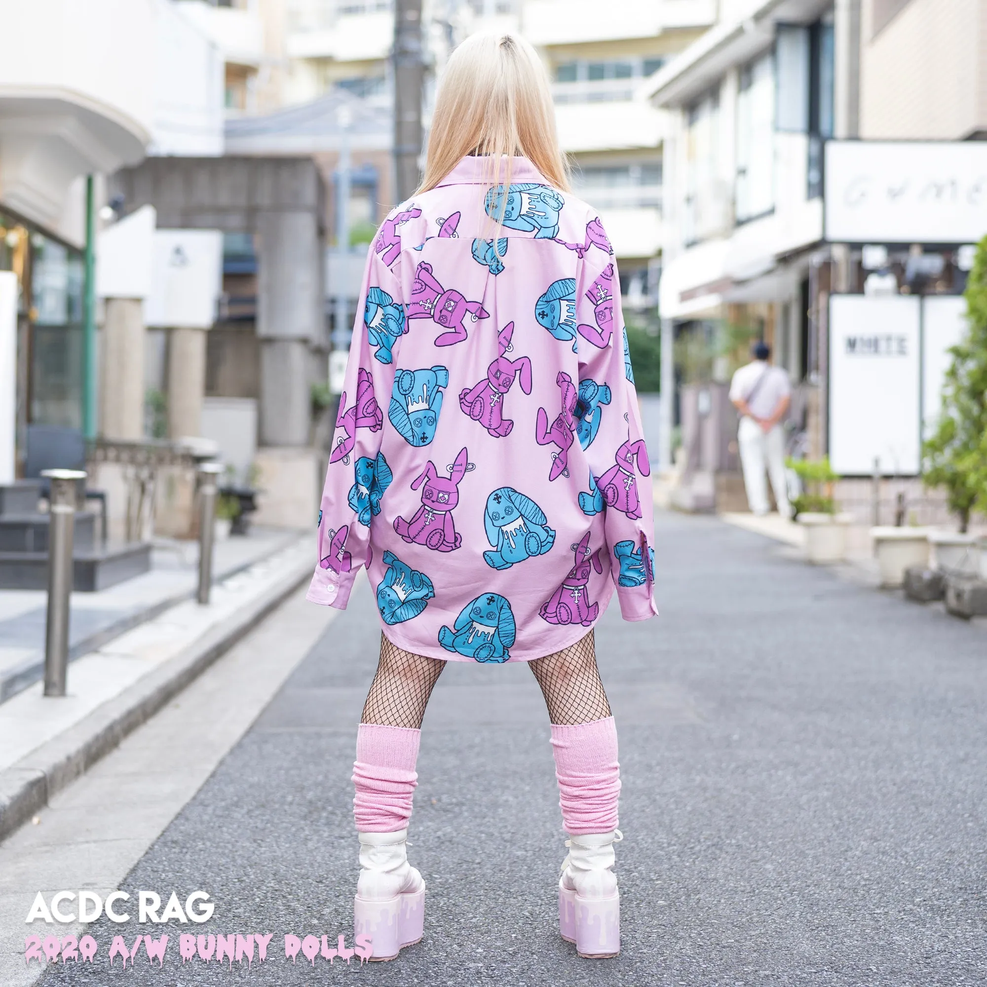 ACDC RAG bunny dolls shirt