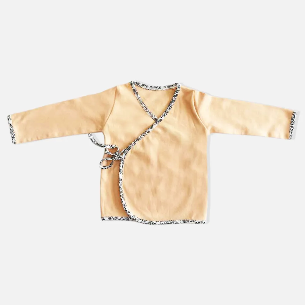 Baby Peaches Full Sleeves Jhabla With Pant Night Sets