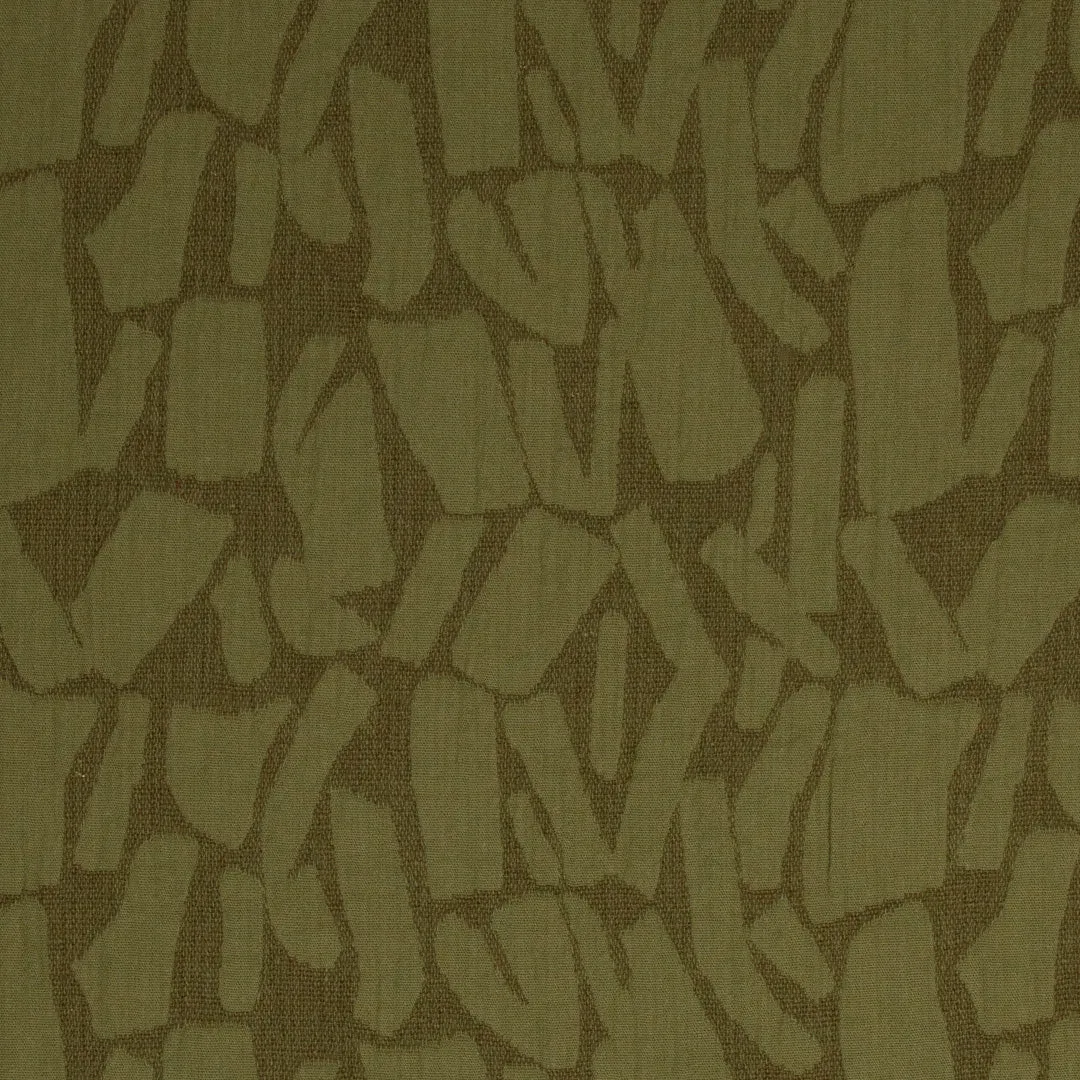 Clara Cotton Rayon Linen Jacquard Fern ½ yd