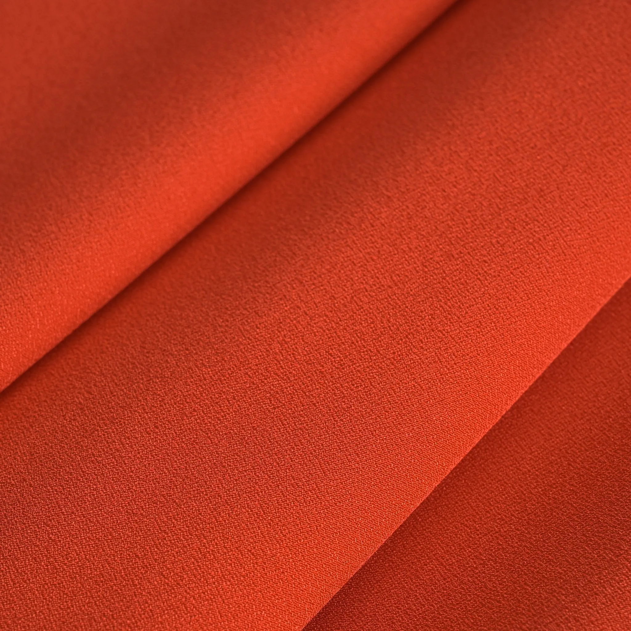 Coral Satin Backed Crepe Fabric 96903