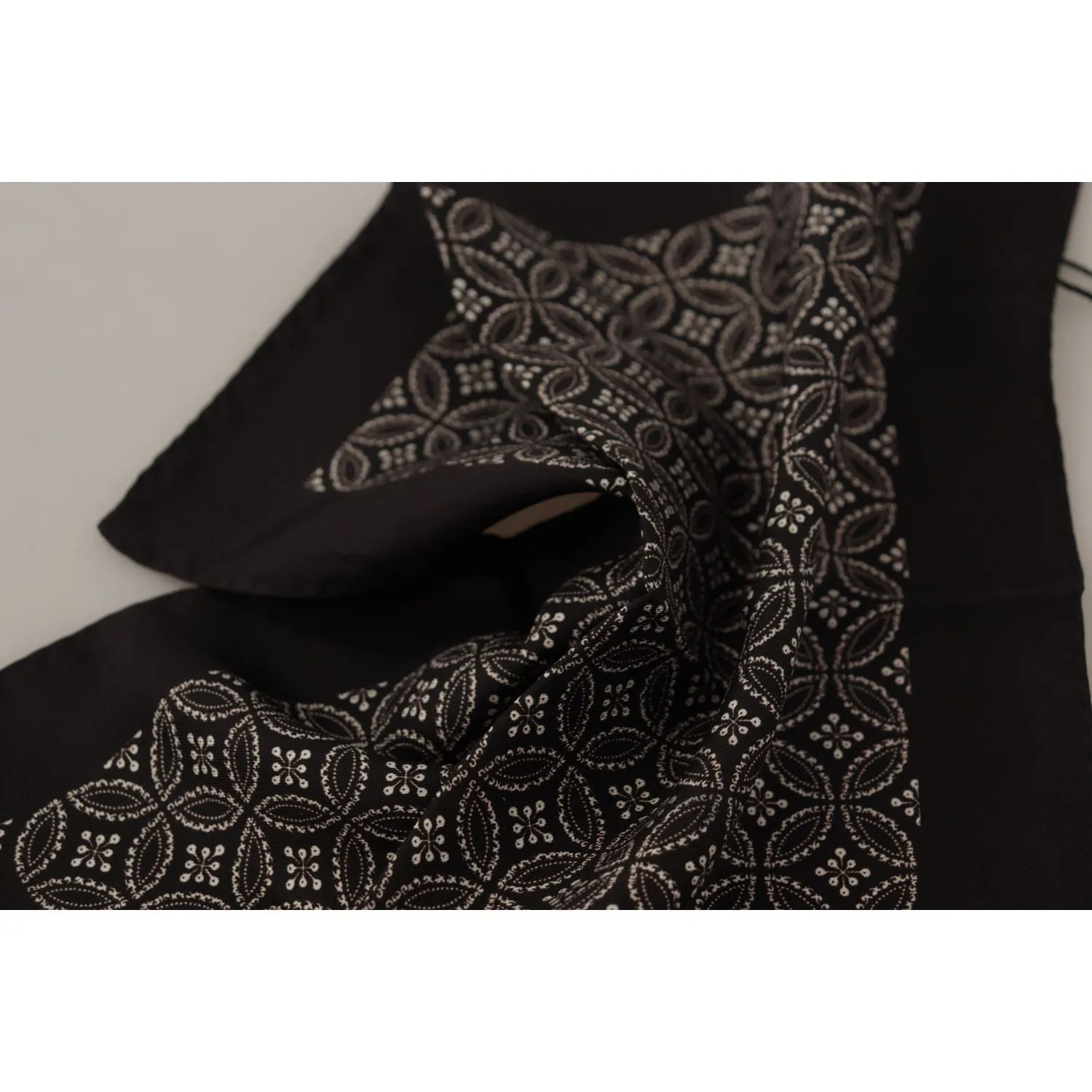 Dolce & Gabbana Elegant Square Silk Men's Scarf