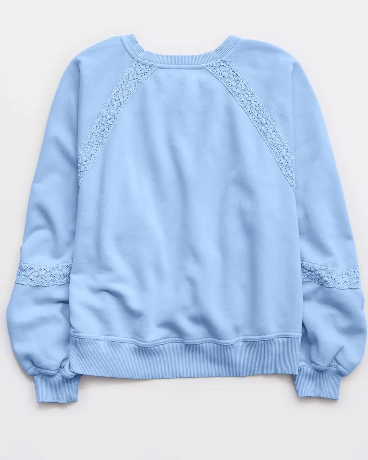 Gacaky Sweatshirt for Women Oversized Fleece Embroidered Crochet Hoodies Cropped Pullover Tops Comfy Fall Outfits Clothes