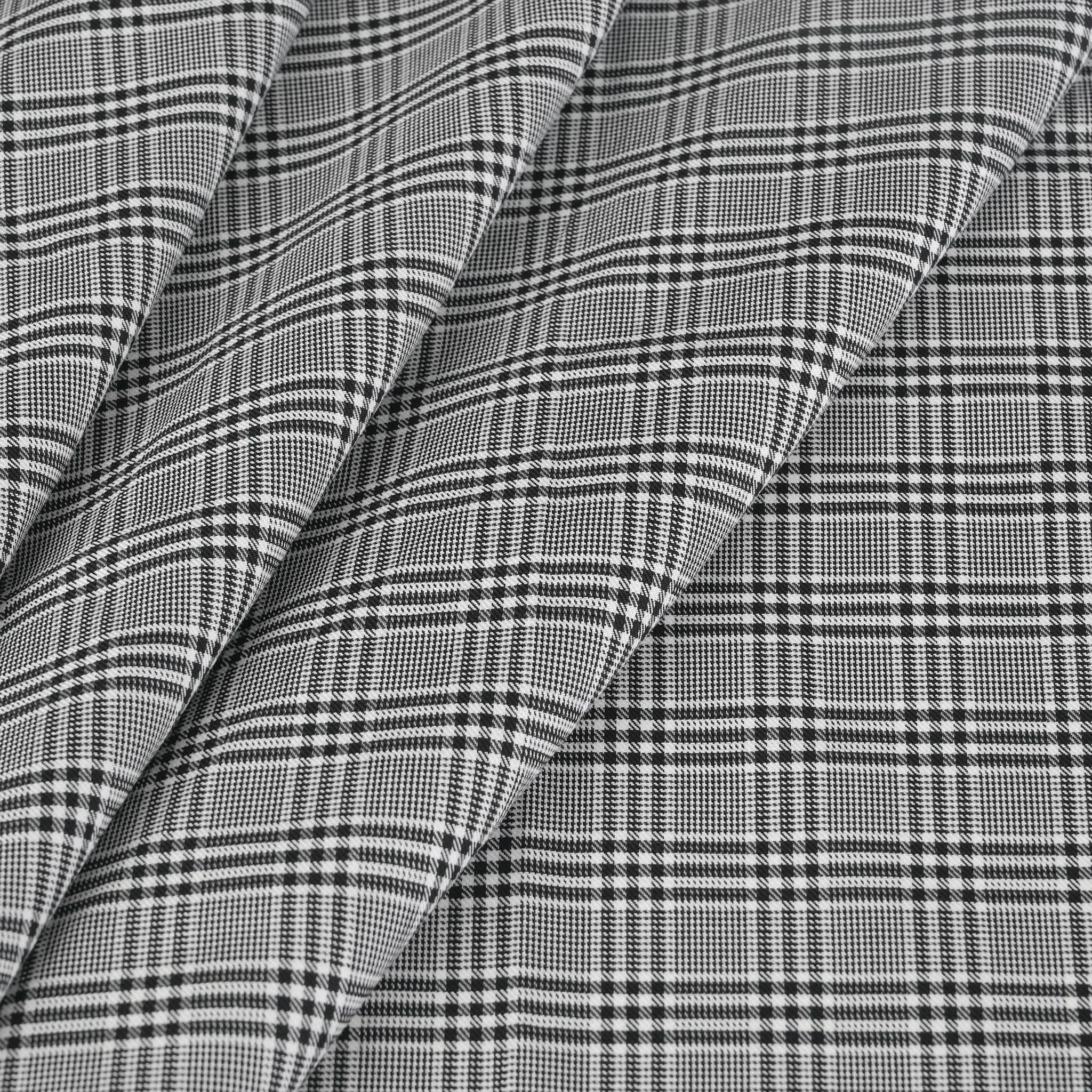 Grey Prince of Wales Poplin 98931