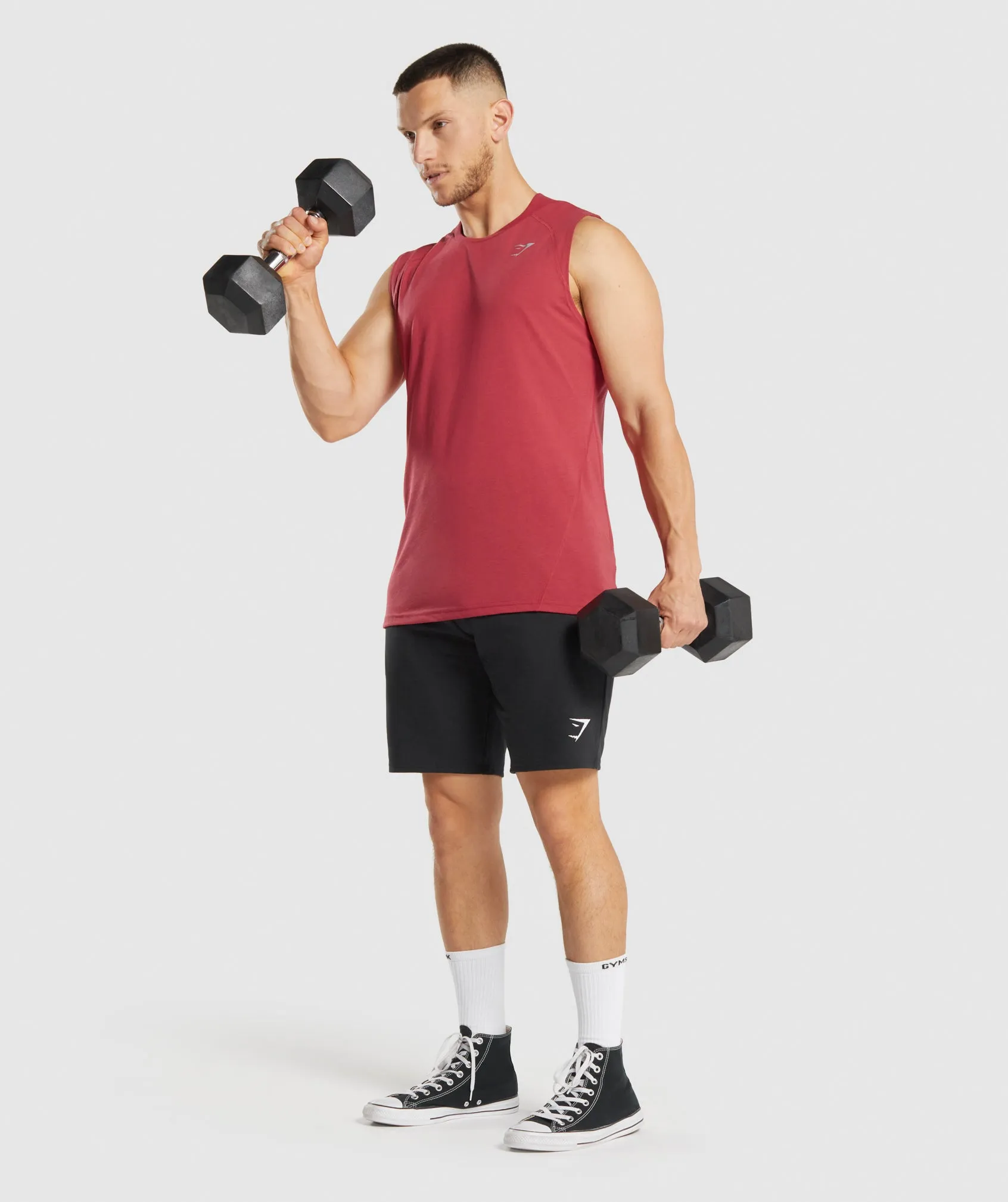 Gymshark Hyper Power Tank - Red