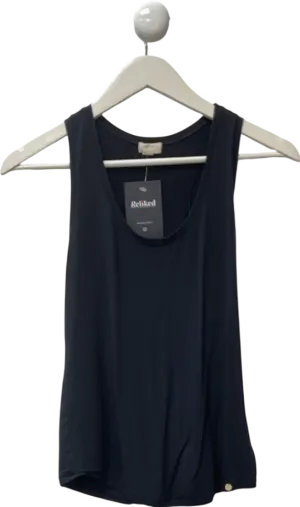 HANRO Black Sleep & Lounge - Tank Top UK S