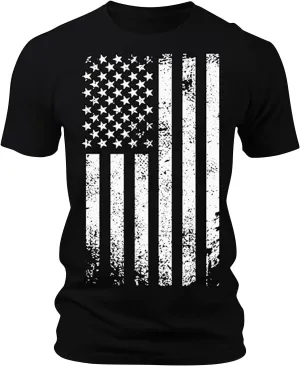 Indepedence Day USA Flag Shirts for Men Patriotic United States of American 4th of July T-Shirts Summer Outdoor Tops