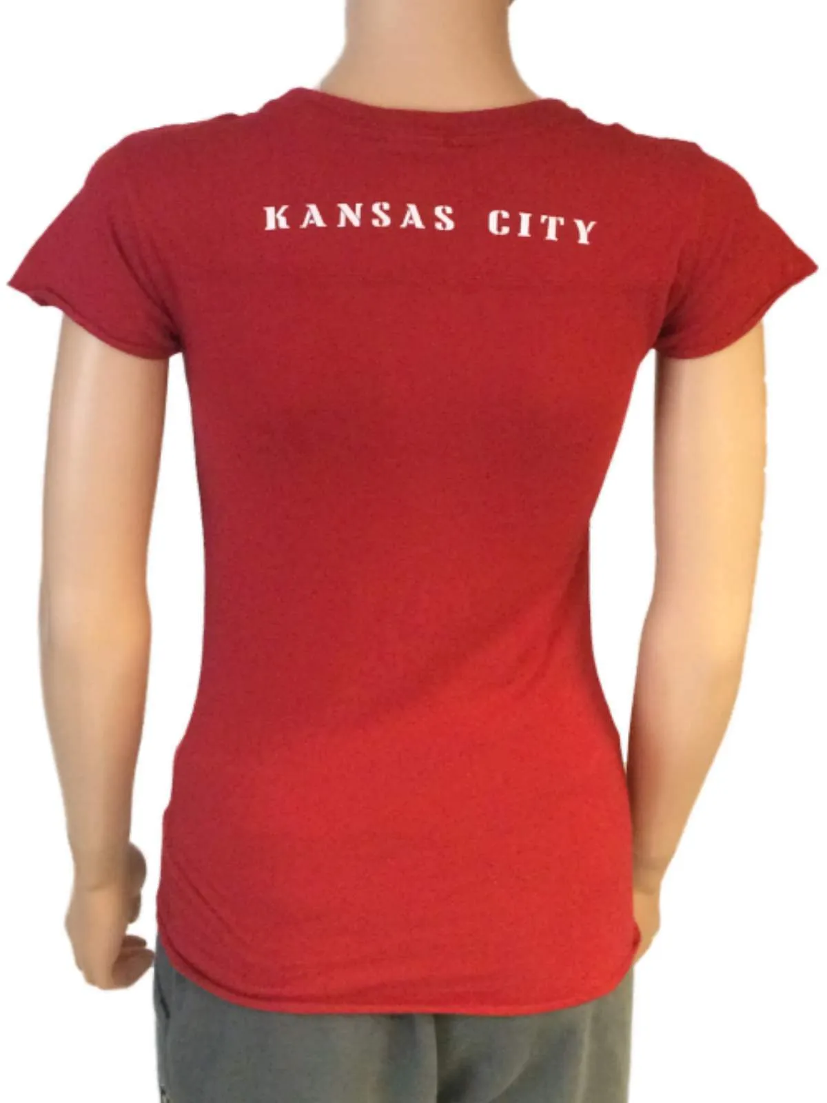 Kansas City KC Jr. Women's Red T-Shirt (M)