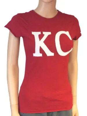 Kansas City KC Jr. Women's Red T-Shirt (M)