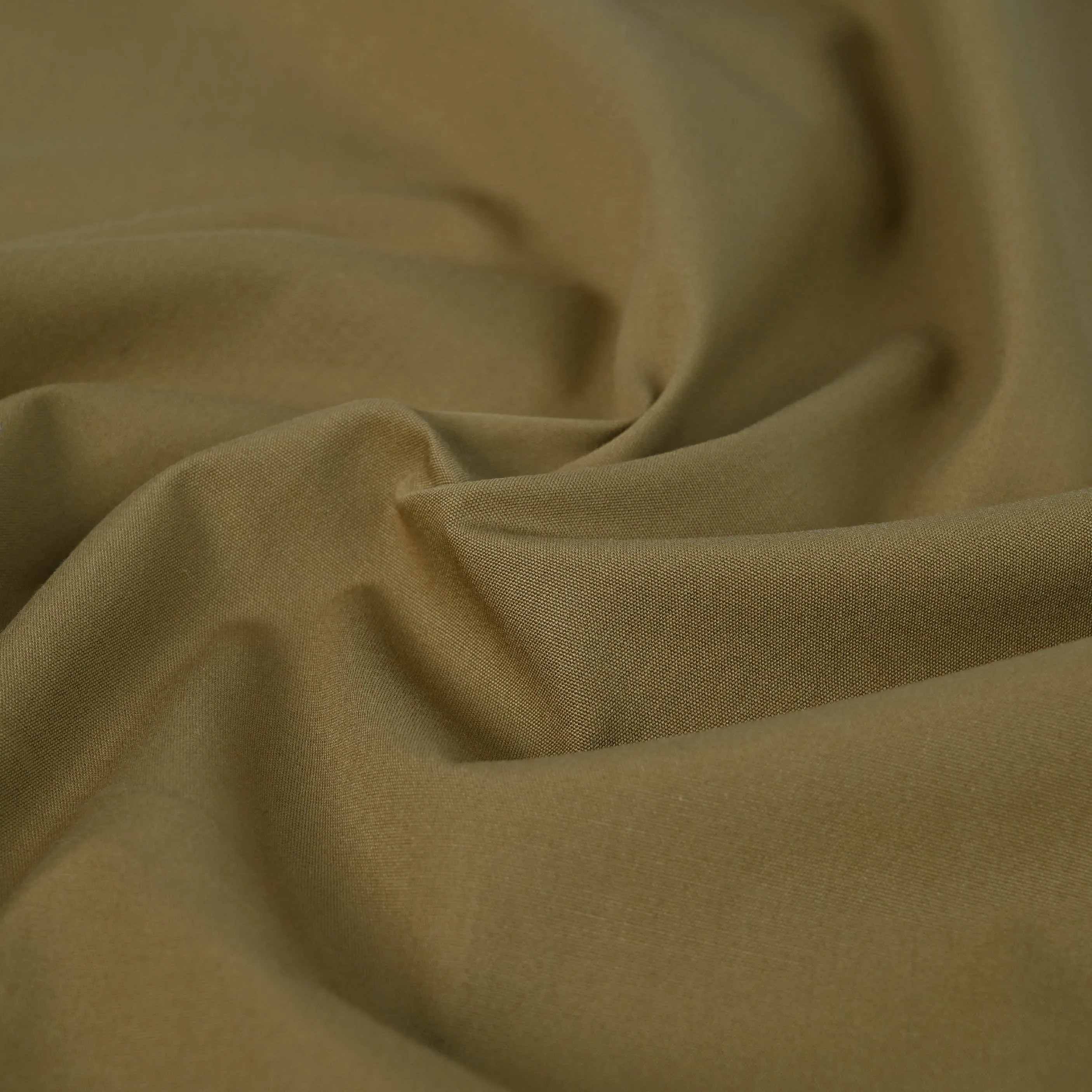 Khaki Plain Poplin 3713