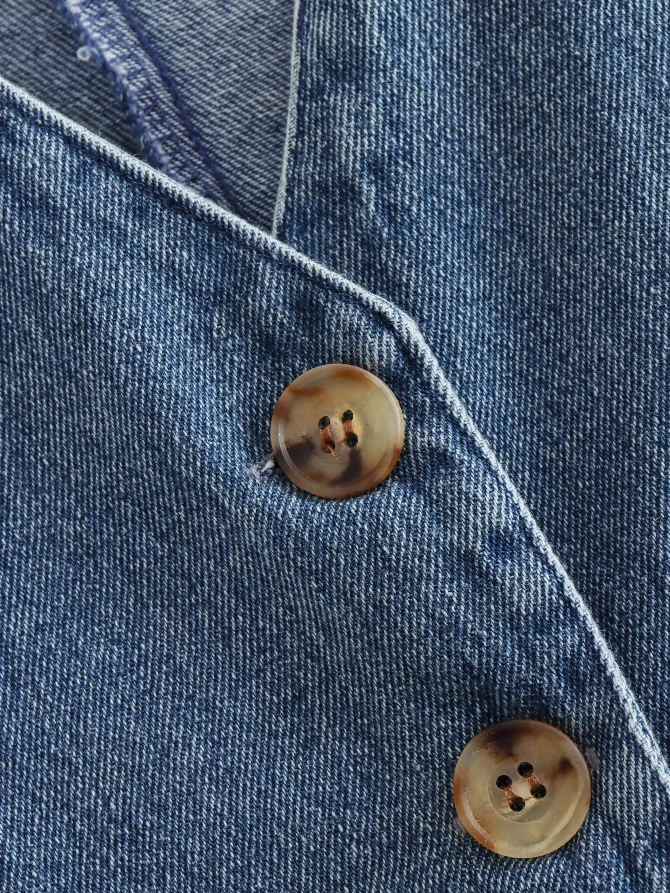 Lyra Denim Look Waistcoat