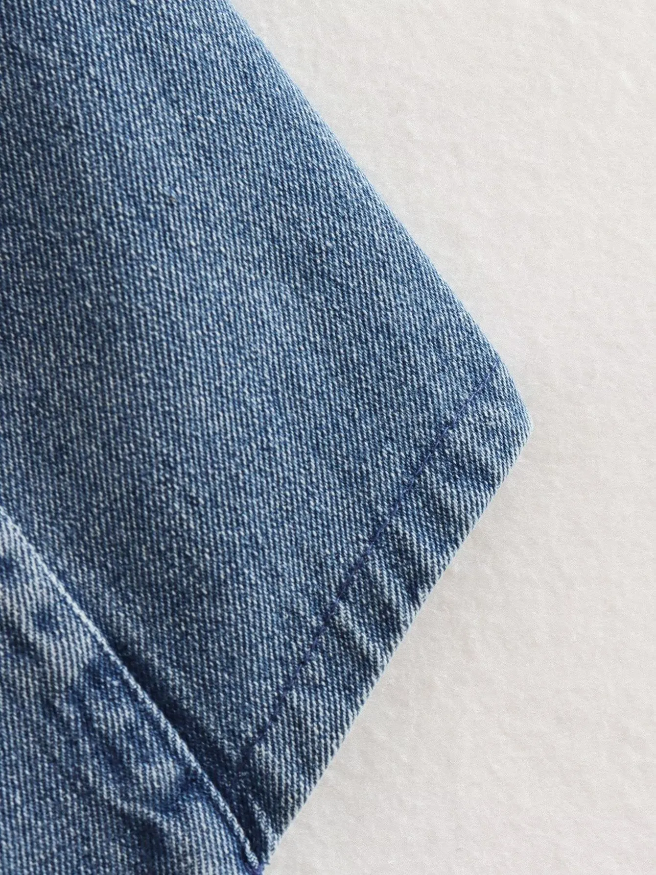 Lyra Denim Look Waistcoat