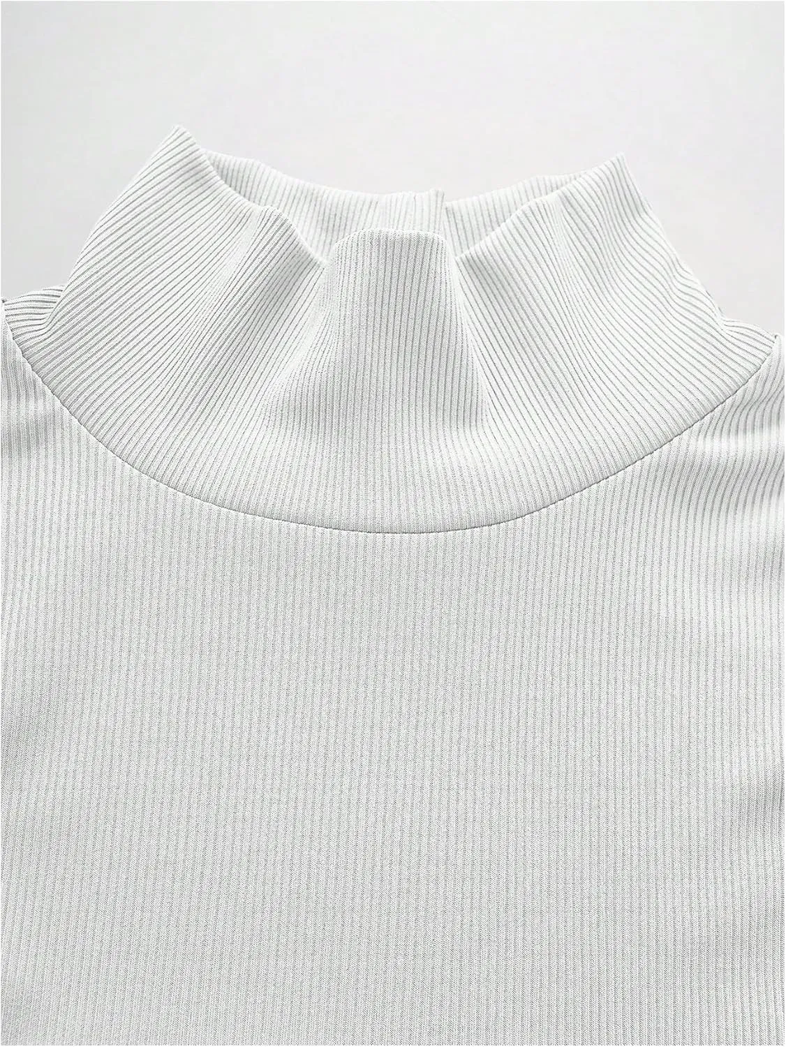 Men's Mock Turtleneck Tank Tops Ribbed Knit Slim Fit Sleeveless Shirts Casual Basic Tee Shirts