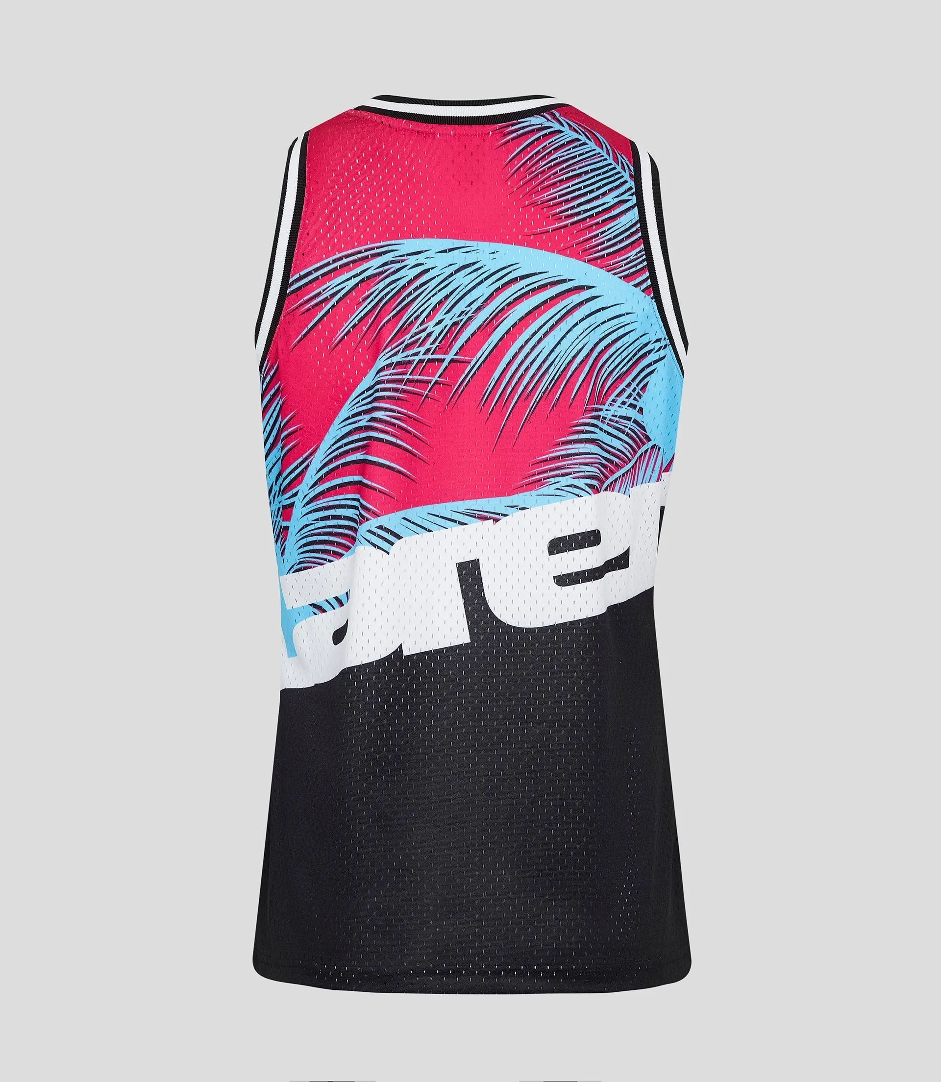 Miami Grand Prix Mesh Tank - Mitchell & Ness - Black/Pink
