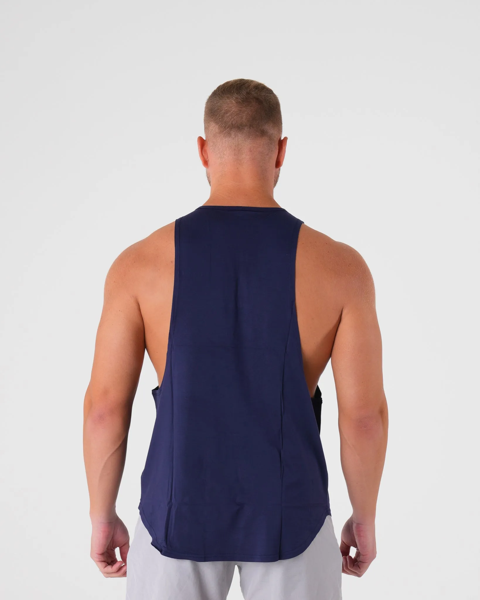 Navy Tech Edge Tank