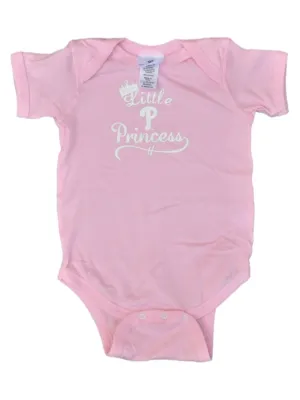 Philadelphia Phillies SAAG Baby Infant Pink Little Princess One Piece Outfit