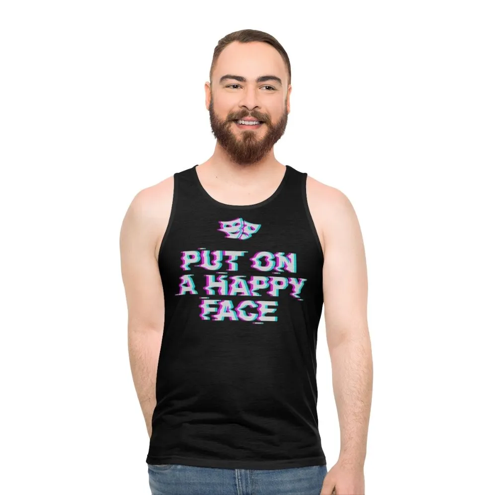 "Happy Face" Retro Joker Unisex Tank Top