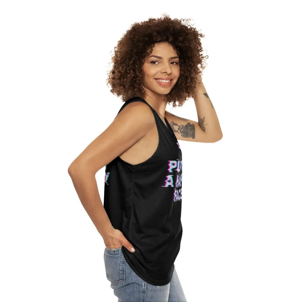 "Happy Face" Retro Joker Unisex Tank Top