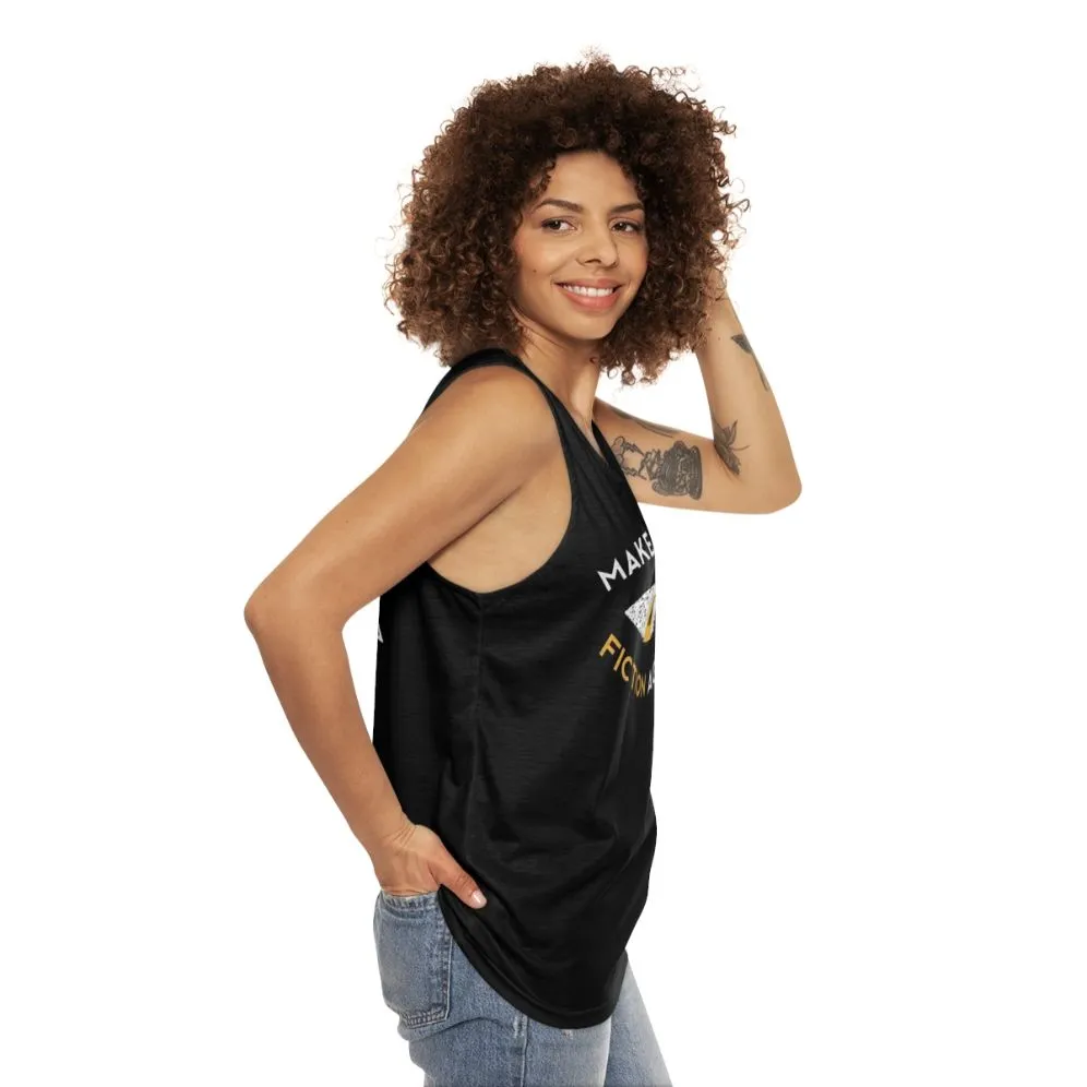 "Make Orwell Fiction Again" Unisex Orwell Philosophy Tank Top