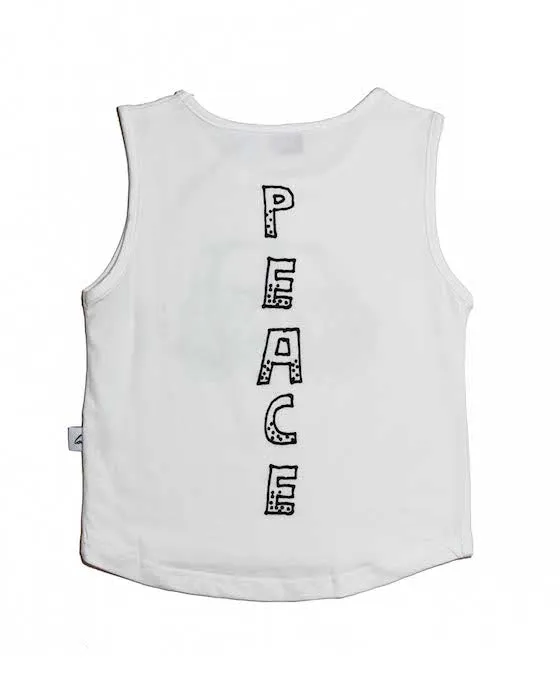 Radicool Kids Cali Dreamin' Tank In White