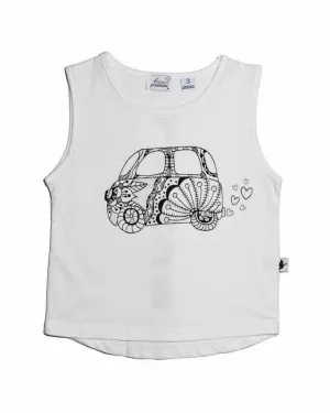 Radicool Kids Cali Dreamin' Tank In White