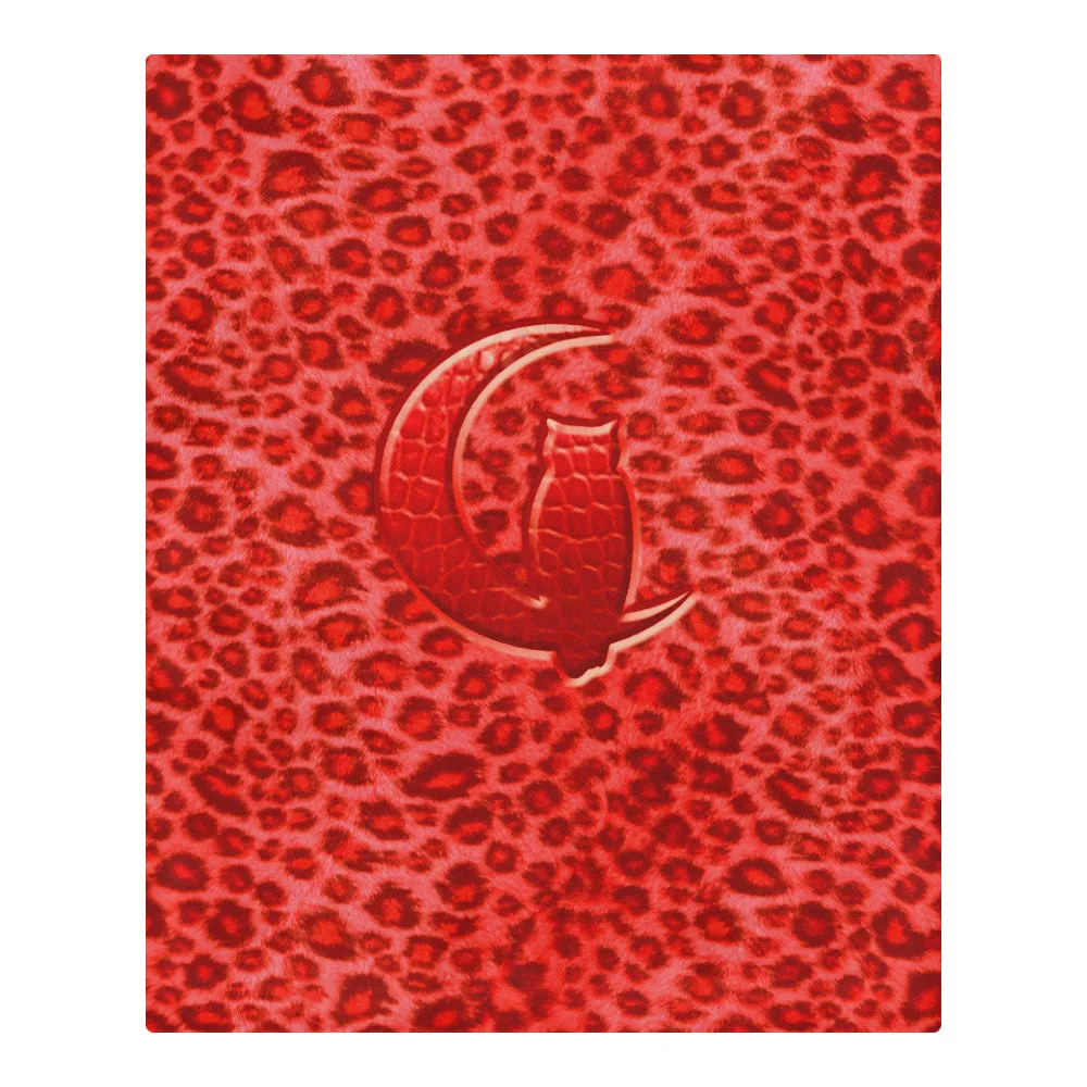 RED TIGER SKIN 3-Piece Bedding Set