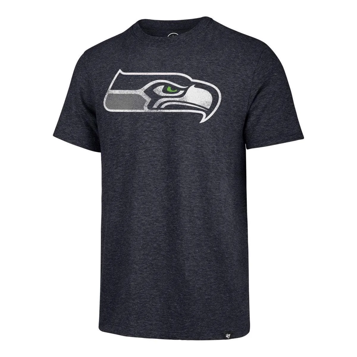 Seattle Seahawks 47 Brand Fall Navy Distressed Imprint Match T-Shirt