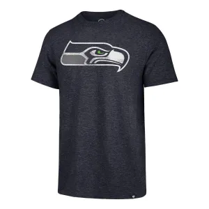 Seattle Seahawks 47 Brand Fall Navy Distressed Imprint Match T-Shirt