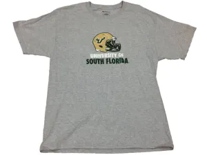 South Florida Bulls Football Champion Gray "Come & Get Some" SS Crew T-Shirt (L)