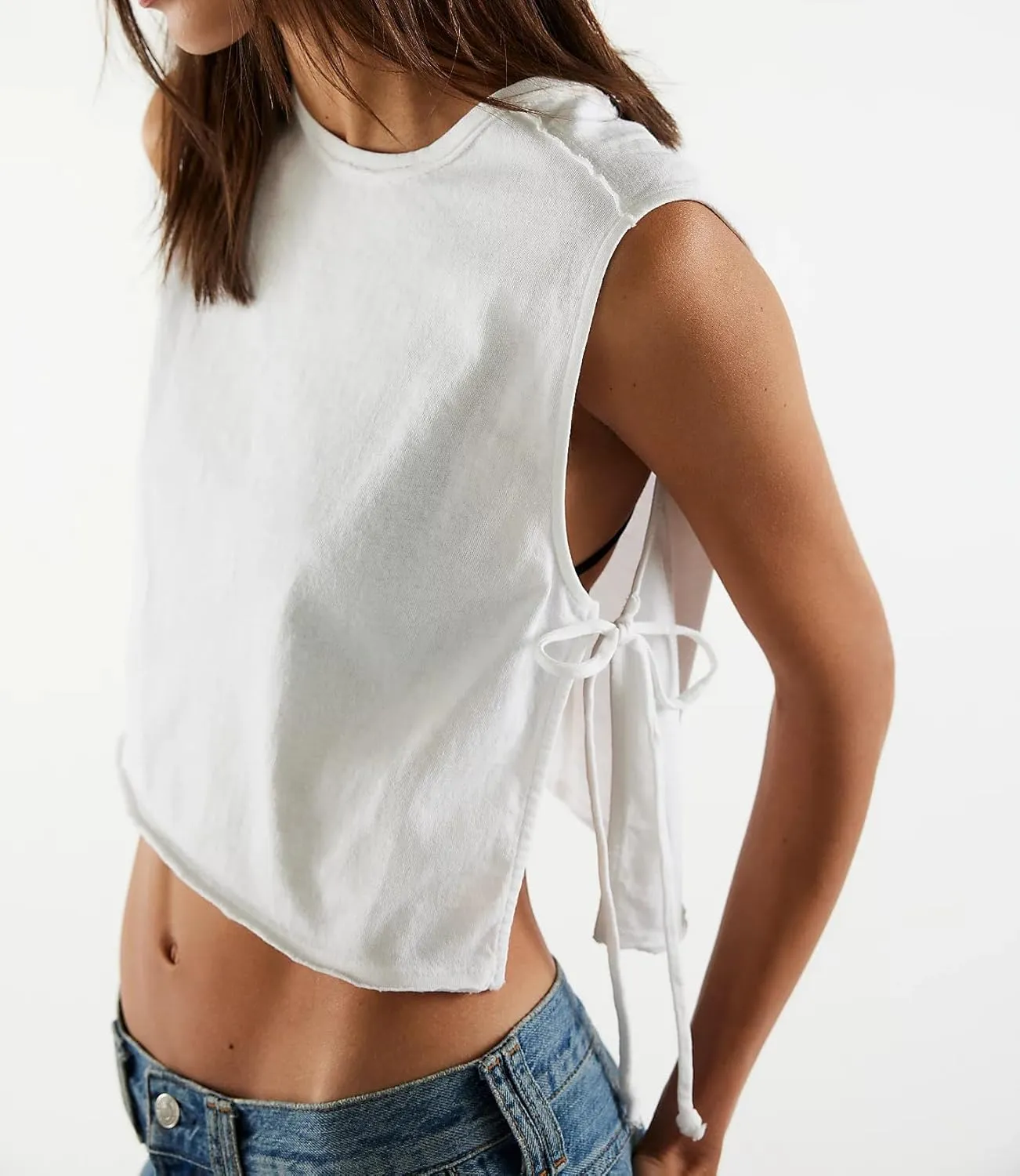 Womens Slim Fit Camisole Tank Top Vest Y2k Graphic Floral Print Summer Sleeveless Going Out Aesthetic Cami Shirts Crop Tops