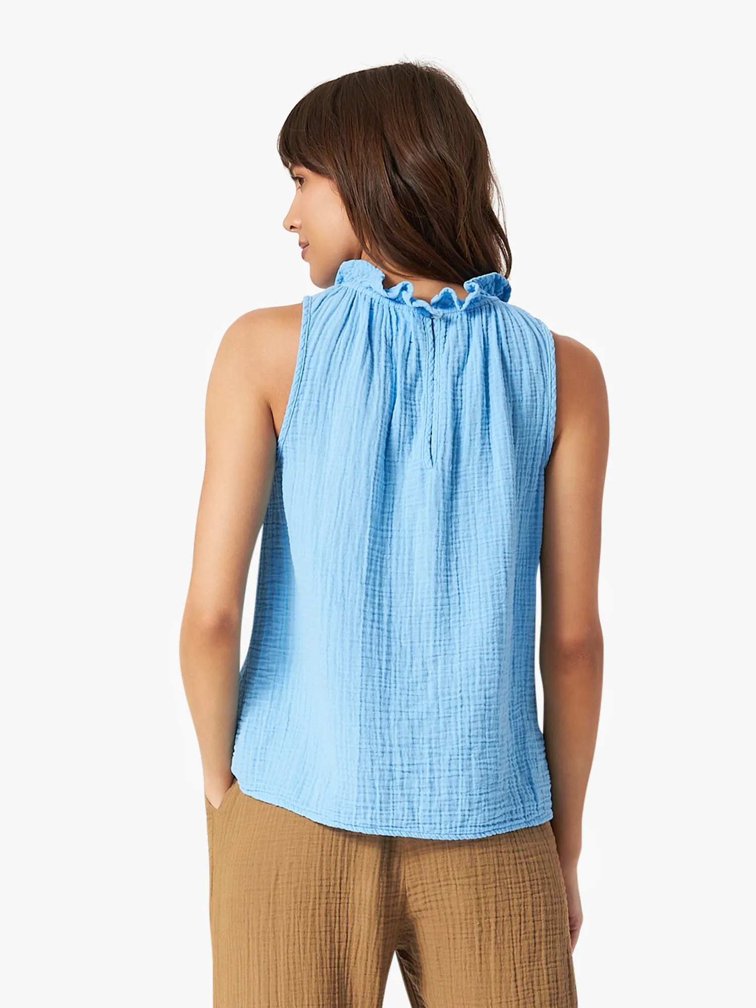 Xirena - Noelle Top in Fiji Bleu